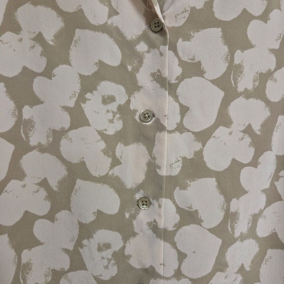 Equipment Femme Womens Adalyn Silk Blouse Blush Pink Butterfly Accent‎ Small - Picture 3 of 9